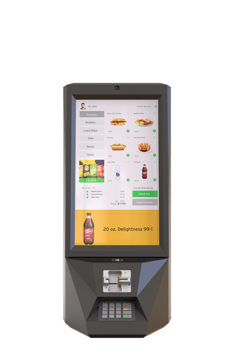 TransacTRON ordering station product visual